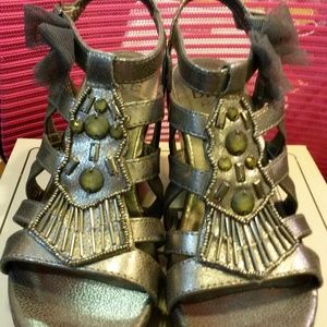 Buckle BKE Sole Wedge Sandals